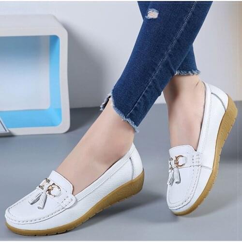CINESSD Women's Ballet Flats With Heels