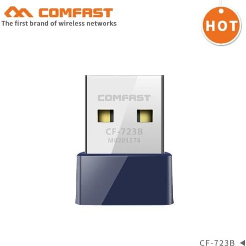 Comfast CF-723B Mini USB WiFi Adapter PC Network LAN Card 802.11n Wi-Fi dongle Bluetooth 4.0 USB Ethernet wifi Receive&emitter
