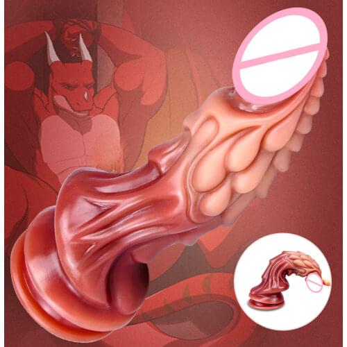 Big Animal Dildo Realistic Penis With Suction Cup Anal Sex Toy For Women Lesbion Masturbator Vagina Massager G-Spot Stimulator