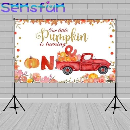 Thanksgiving Photography Backdrop Rustic Barn Harvest 1st Birthday Background Autumn Pumpkins Leaves Baby Portrait Party Decor