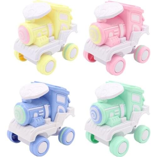 New Roller Coaster Inertia Toy Car Press Train Stunt Suppress Cars Model Children