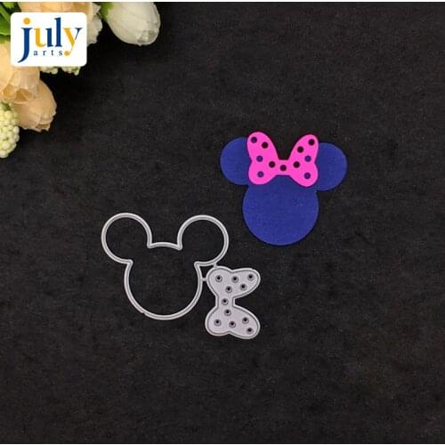 Julyarts Metal Cutting Dies Bowknot Scrapbooking Carbon Steel Material Photo Album Craft Decorative Die Cuts For Card Making
