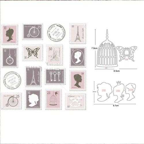 Butterfly Birdcage Lady Metal Cutting Dies Stencil Diy dies Scrapbooking Card Making Paper Embossing Die Cut Craft dies new 2020
