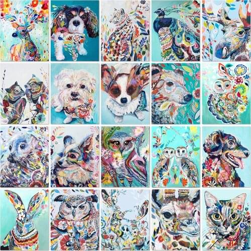 5D Diy Diamond Painting Giraffe Cartoon Rhinestone Picture Diamond Embroidery Animal Cross Stitch Sale Mosaic Kit Wall Art Decor