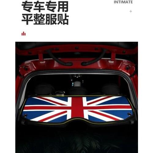 Car interior trunk window pad For BMW MINI COOPERS ONE F55 F56 F60 car styling COUNTRYMAN car interior decoration accessories