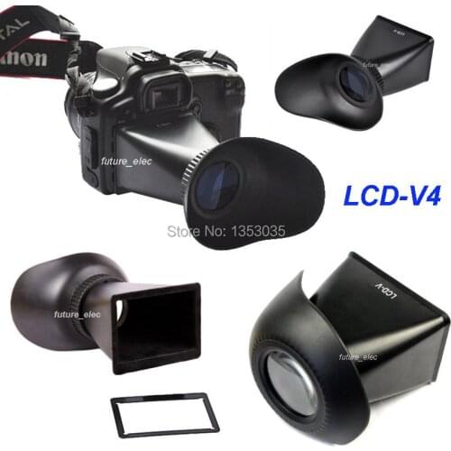 Pro 2.8x Magnifier Viewfinder LCD V4 LCD-V4 Extender Eye Cup Eyecup Hood Holder 3" for Sony NEX3 NEX5 NEX 3 5 Digital SLR Camera