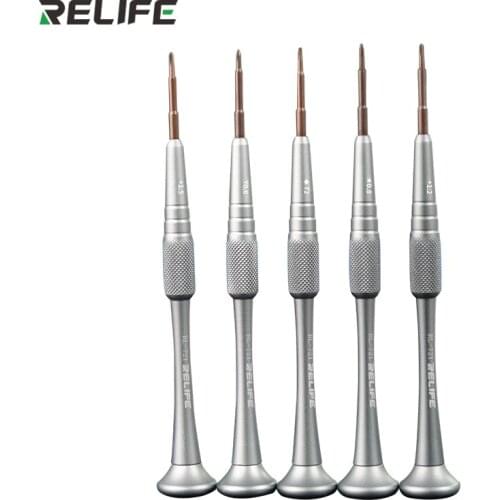 RELIFE RL-721 Precision Screwdriver for IPhone Huawei Mobile Phone Repair Opening Screwdriver Set with Magnetic