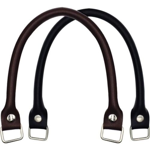2PCS Bag Strap Genuine Leather DIY Handles For Handbag Replacement Shoulder Wallet Handle Belt Removable Accessories 38cm