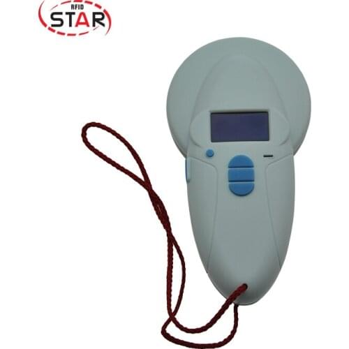 RFID Handheld Ear Tag Scanner 134.2KHz 125KHz Dog Animal Pet Chip Reader Various kinds of mini scanner for cat fish veterinary