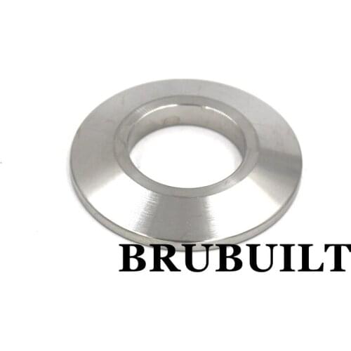 1.5" TC End Cap with 1" CUT OUT 304 Sanitary Tri-Clover Fittings Connectors Home Brew