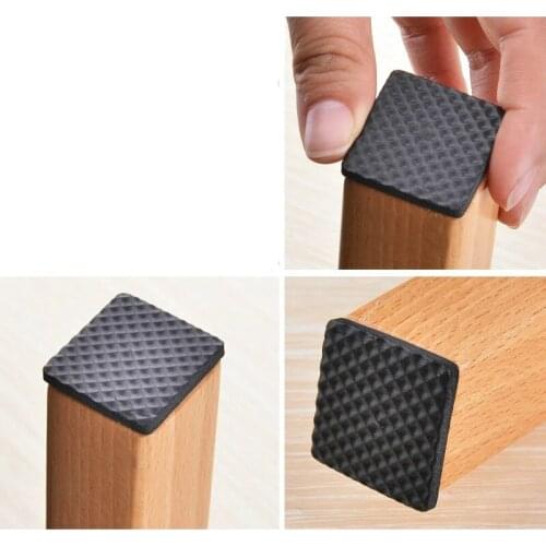 Convenient Feet Pads Table Foot Pad Corner Furniture Leg Mute Wear-resistant Anti-slip Stickers Protective Stool Foot Cover