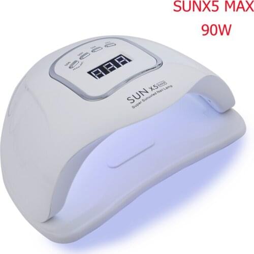 90W LED Nail Lamp with 45Pcs Leds UV Lamp For Manicure Gel Nail Dryer Drying Nail Polish Lamp Auto Sensor Manicure Tools