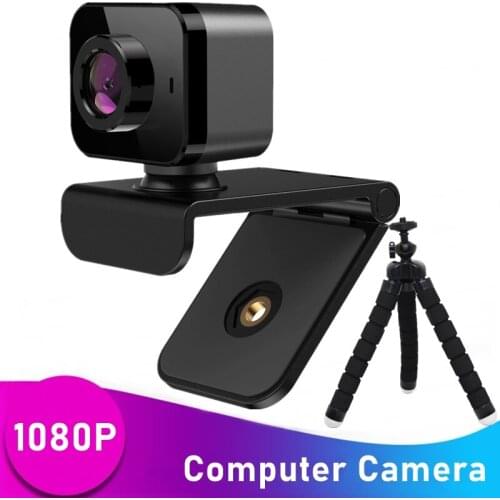 HD 1080P Webcam Mini Computer PC Web Camera With Microphone for PC Computer Laptop Autofocus USB Web Cam Video Calling Youtube