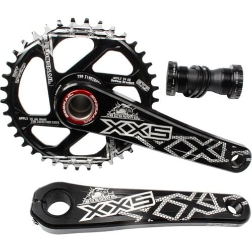 Bicycle Crankset MTB Bike Crankset Parts mtb Cranks With Bottom Bracket Bicycle Crankset 104 bcd MTB Bike Parts 30T 32 34T BMX