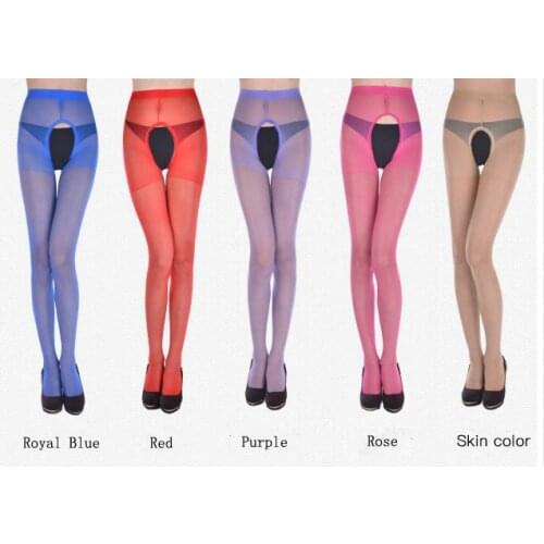 Hirigin Women Ladies Lingerie Sexy Female Open Crotch Breathable Pantyhose Socks Stockings Pantyhose Underwear