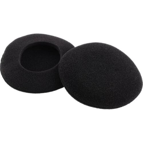 2pcs Replacement Foam Ear Pads Headphone Sponge Cushions Dustproof Covers 35/40/45/50/55/60/65MM Earphone Accessories