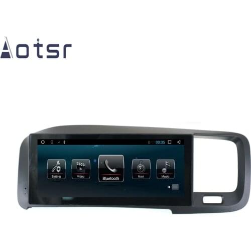 Android 9 No Car DVD player GPS Navigation For Volvo S60/V60 2011-2017 Car Auto Radio stereo multimedia player screen head unit