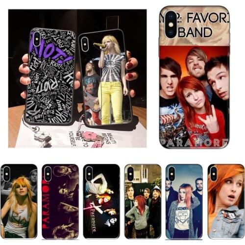 Zororong The band paramores Phone Case For iPhone 12 Mini 11 Pro XS Max X XR 7 8 Plus