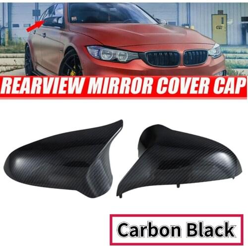 For BMW M3 M4 F82 F83 F80 Carbon Rear View Mirror Cover Replacement Rearview Side Mirror Cover 51168059547 51168059548