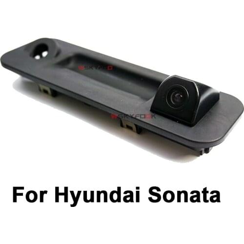 520L CCD Night Vision Car Trunk Handle Camera Rear View Reverse Camera for Hyundai Sonata 9 2016 Parking Assist