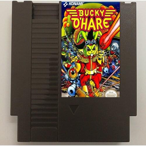 Bucky O'Hare Nes Card For 72 Pin 8 Bit Game Player