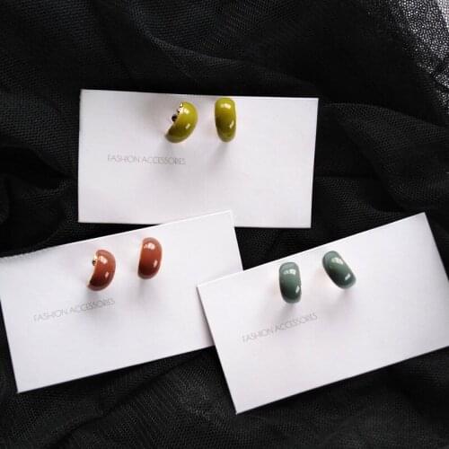 Beautiful Multi Chunky Hoop Earrings Small