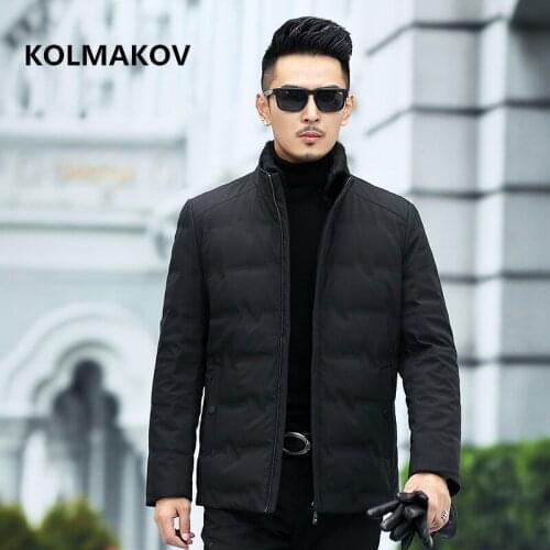 2020 new arrival winter fashion stand collar thickening white duck down jackets men,mens winter down coat ,plus-size M-4XL