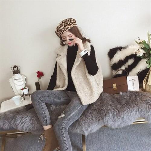 Faux sheepskin coat women winter warm 2018 new arrivals outerwear coats woman winter 2018 fahion sheepskin womens coats KK2588