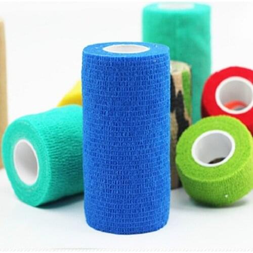Pets Dog Bandage Puppy Cat Vet Wrap Medical Elastic Bandage Waterproof Self Adherent Pet Accessories