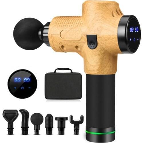 Professional Massage Gun Deep Tissue Percussion Muscle For Pain Relief Body Shoulder Back Neck Electric Massager