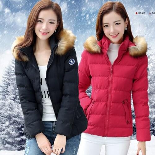 Plus Size Jacket Woman Padded Winter Down Cotton Black Coat Women Hooded Korean Womens Clothing Parkas Mujer 2020 KJ410