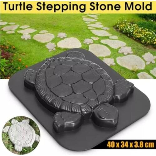Manually Paving Cement Brick Molds Tortoise Shaped Path Maker Mold Garden Path Stone Molds Concrete Cement Mould