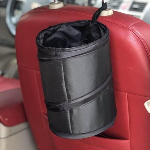 Foldable Oxford Cloth Car Trash Bag Multifuntional Automobile Trash Bin Auto Rubbish Organizer Garbage Storage Can Accessories