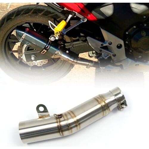 1pc for Yamaha Fzin R6 2006-2018 Motorcycle Exhaust Middle Pipe Link Pipe Muffler Connector Adapter Motorcycle Accessories