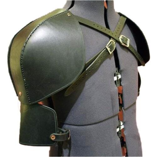 Medieval Viking Warrior Gladiator Samurai Battle Knight Pauldrons Shoulder Armor Renaissance Vintage Party props Cosplay