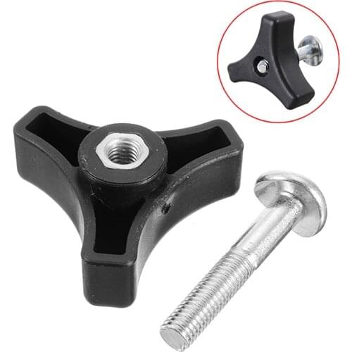 Triangle Nut Screw Plastic with Screw Handle Knob Nut Screw Bolt For Lawn Mower Machine Replacements