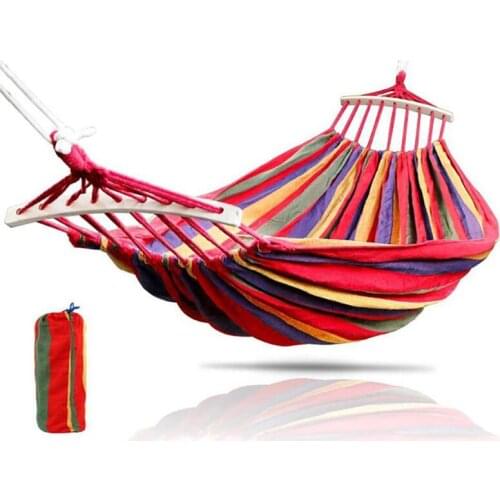 Outdoor Camping Hammock With Hammock Double/single Garden Swing Bed Portable Outdoor Camping Hammock Rocking Chair