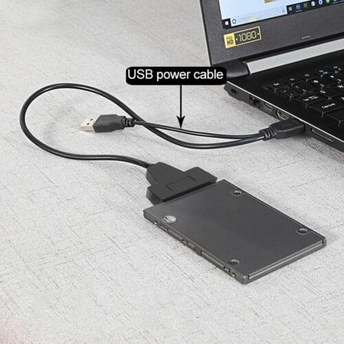 USB 3.0 to SATA Adapter Converter Cable for 2.5/3.5 Inch SSD HDD Hard Drive