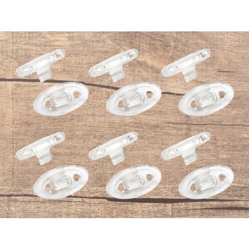 Vonxyz Replacement Clear Nose Pads for for-Oakley Tailend OO4088 Frame Varieties