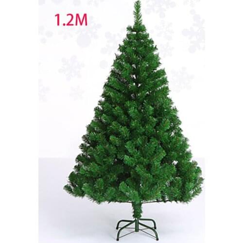 1.2M Luxury Encrypted Christmas Tree Environmental Friendly PVC Material Shipping Mall Party Decoration Supplies For Merry Chris