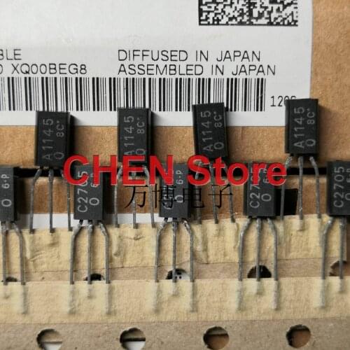 10pair TOSHIBA 2SA1145 2SC2705 TO-92 Transistor A1145 C2705 O Audio Power Amplifier 2SA1145-O 2SC2705-O Audio pair tube