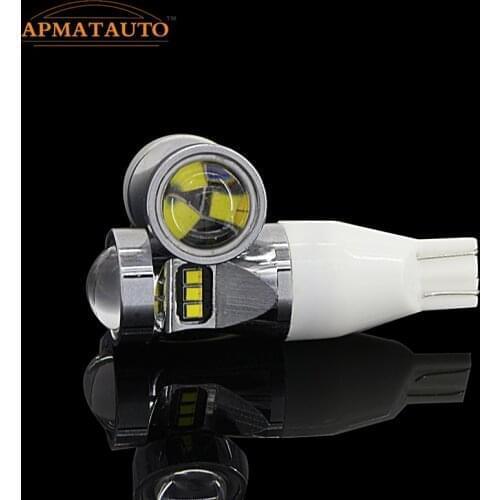 2pc 1800LM W16W T15 LED Canbus Bulbs For Ford Focus 2 3 Fusion Flex Fiesta Escape C-Max Edge F-150 Car Backup Reverse Lights