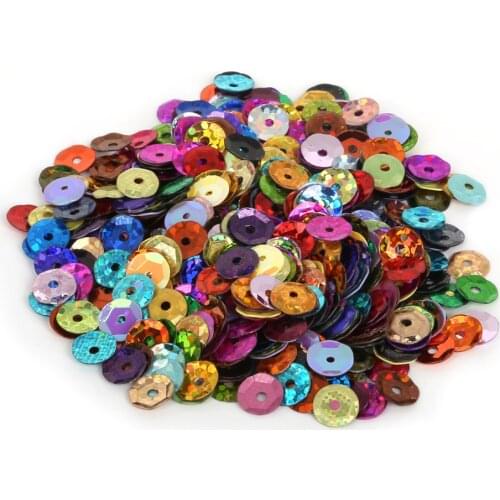 200-1500pcs different size Loose Sequin sewing sequins for Clothing Accessory DIY Craft Scrapbooking Wedding Art Decoration