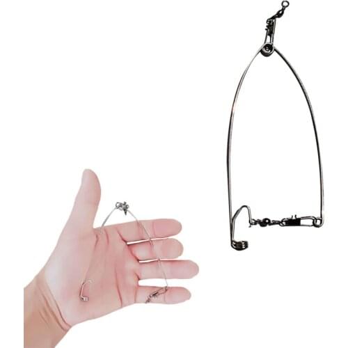 Automatic Stainless Steel Fishing Hook Top Speed God Hook Lazy Artifact Universal Full Speed All The Water Fishing Supplies