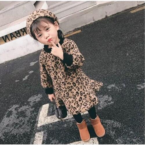 Childrens dress kids princess dress long sleeve kids girls fall clothes clothing
