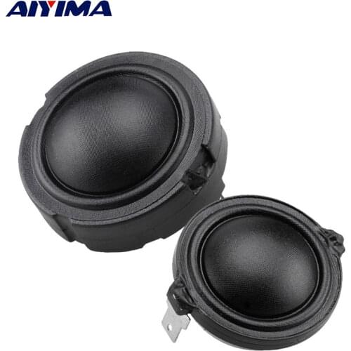 AIYIMA 2Pcs 1.5inch Audio Speakers 4Ohm 80W 25Core Fiber Membrane Rubidium Magnetic Speaker HiFi Enthusiasts Treble Tweeter Head