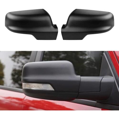For Dodge Ram 1500 2021 2020 2019 Car Rearview Mirror Cover Side Mirror Cap Matte Black