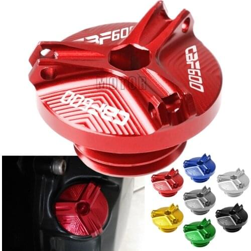 For Honda CBF600/CBF600SA 2006-2013 2007 2008 2009 2010 2011 2012 CBF 600 SA Motorcycle Engine Oil Cup Plug Oil Fill Cap Plug