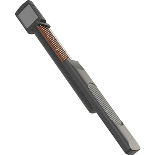 6 Forret Pocket Guitar Bass Travel Gift Mini Guitar Instrument Beginner Kids Finger Practice Tool With Screen AGT162