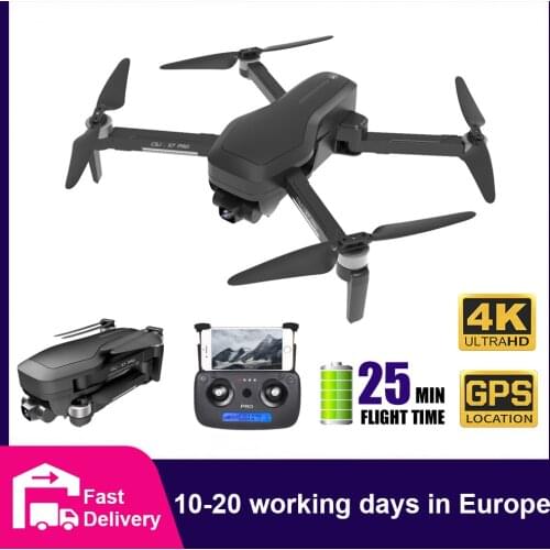 CONUSEA X7 Pro 2 Drone 4K Professional GPS Quadcopter with 3-Axis Gimbal HD Camera FPV Brushless Motor RC Dron VS SG906 PRO 2